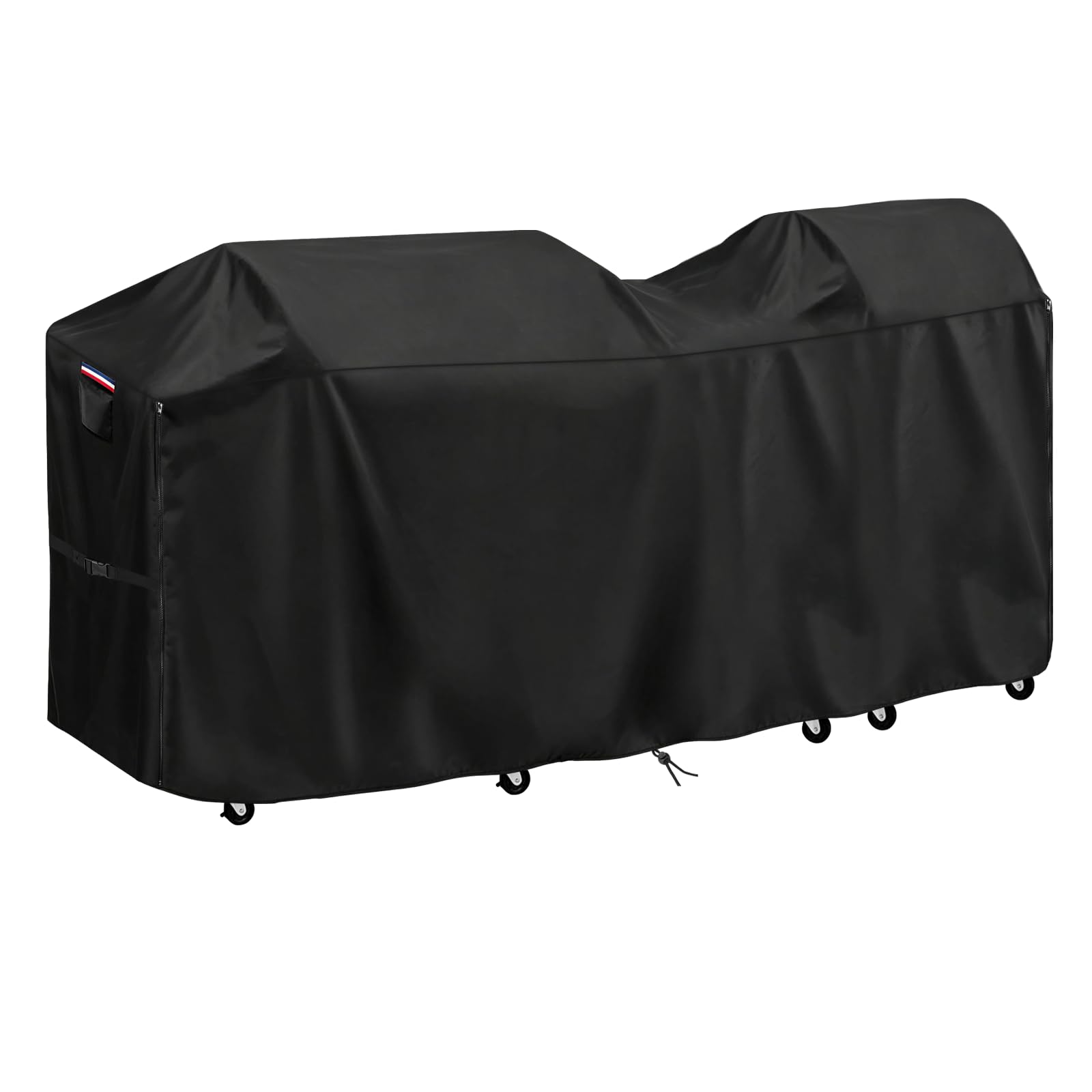 Cubierta para parrilla de exterior de 254 cm, resistente al agua, para isla de barbacoa, se adapta a 254 cm de largo x 89 cm de ancho x 132 cm de alto, protección para islas de cocina al aire libre