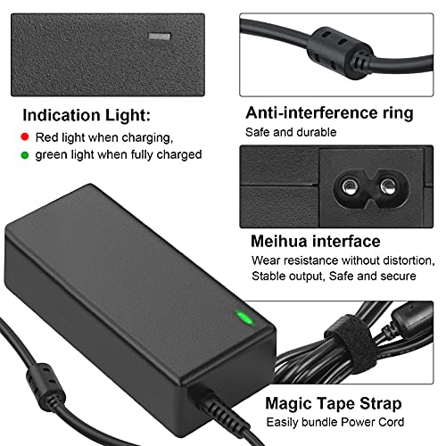 LabTEC 42V 36V 2A Electric Bike Battery Charger for 36V 2A 10S Li-on Battery E-bike Electric Scooter Power Supply DC 5.5mm x 2.1mm - Image 4