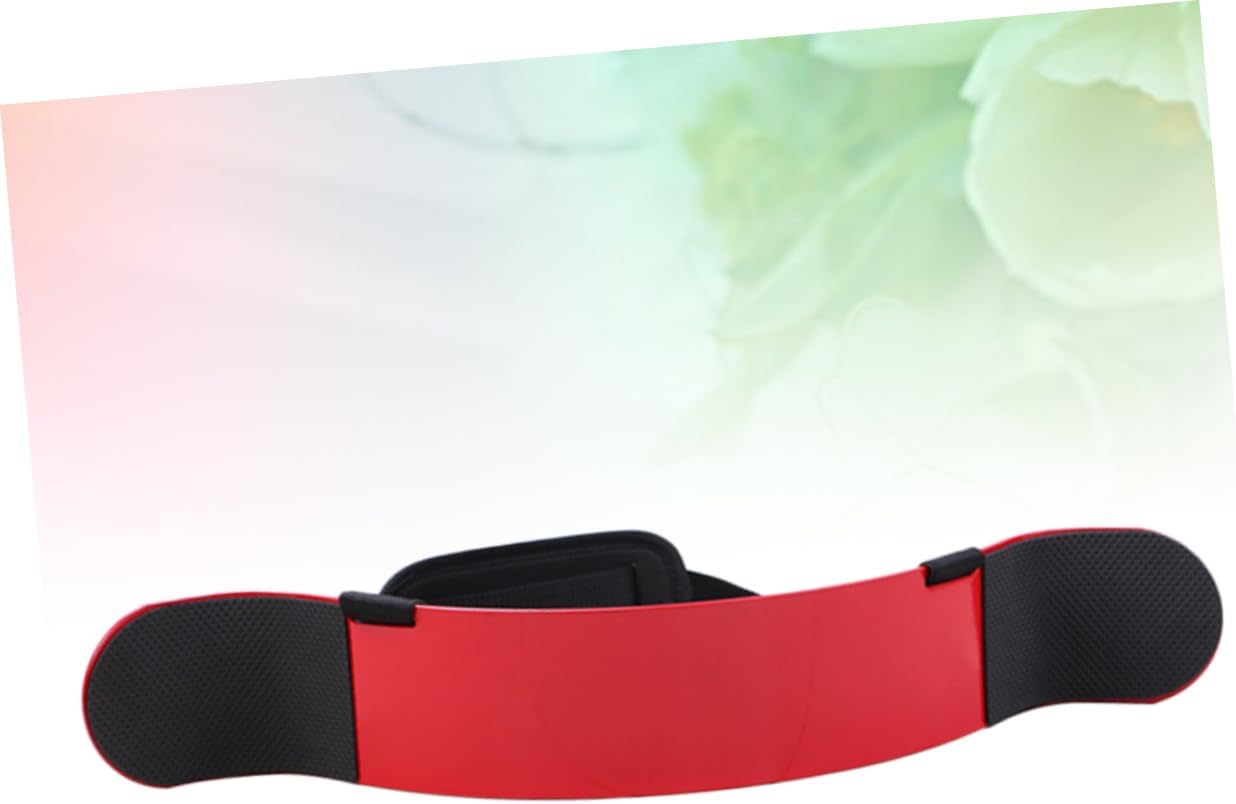 Kisangel Sporty Bicep Exerciser Red Aluminum Alloy Training Board Arm Isolator for Stronger Arms