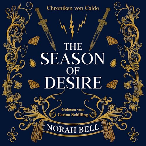 Diseño de la portada del título The Season of Desire: Die fesselnde Fortsetzung der magischen Romantasy-Reihe