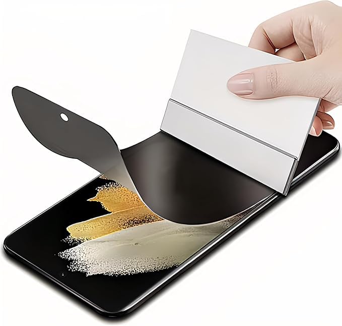 British Modules Protector de pantalla de privacidad compatible con Motorola Moto S50 Anti-Peep Spy Hydrogel, protector de película de hidrogel autocurable, protector de gel suave [sin burbujas