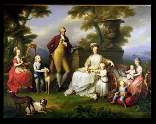 Cuadro de Fernando IV rey de Nápoles lienzo decoración 60x90cm