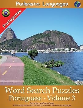Paperback Parleremo Languages Word Search Puzzles Portuguese - Volume 3 [Portuguese] Book