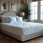 Waterproof Mattress Protector Small Double Size – Quilted Mattress Protectors Fits Mattresses up to 30cm Deep, Breathable Single double Topper (122 x 190)