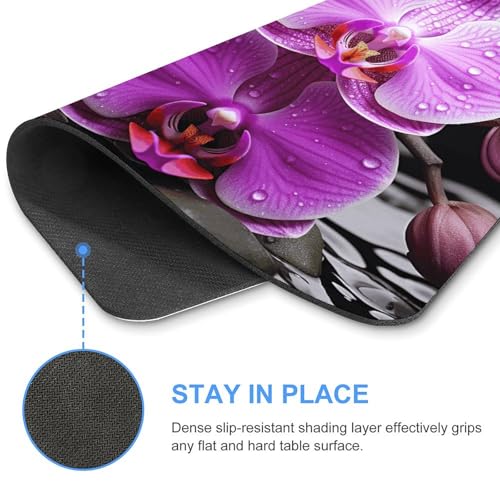 Tapis de souris antidérapant carré pour résoudre les pertes de glisse - 4