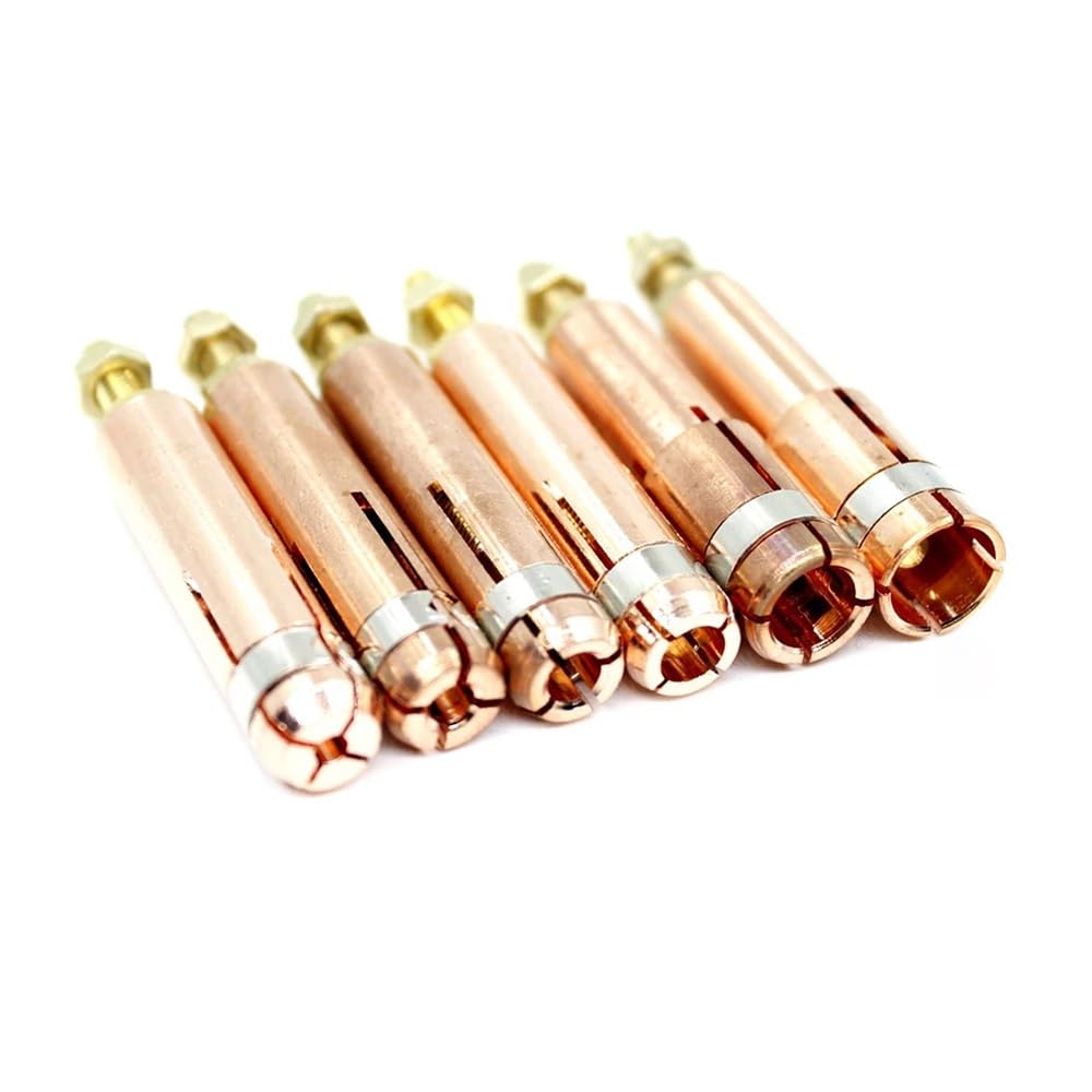 10 piezas de pinzas M3 M4 M5 M6 M8 M10 for máquina de soldadura de pernos de CD con descarga de condensador, consumibles for pistola de soldadura de antorcha(M8)