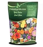 Outsidepride Deer Proof Wildflower Seed Mix - 1 lb. Colorful Blend of Easy to Grow, Drought-Tolerant Annual & Perennial Wildflower Seeds for a Deer-Free,Vibrant Meadow & Pollinator-Friendly Garden