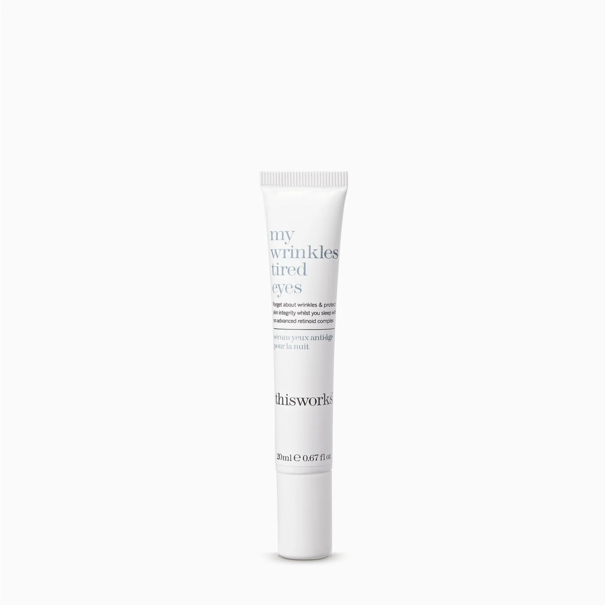 This Works, My Wrinkles Tired Eyes Serum 20ml, Nighttime Eye Cream with Advanced Retinoid Complex & Bakuchiol, to Brighten