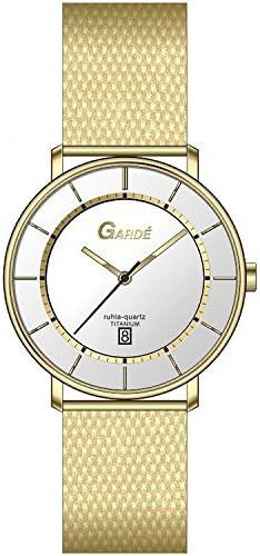 Garde Ruhla 'Ruhla Watches Titanium Ladies' Watch Elegance 15296 M Slim Design