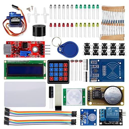 OSOYOO RFID Security Master Starter Kit for Arduino R3 Mega2560 Basic Learning DIY (18 Components Included)