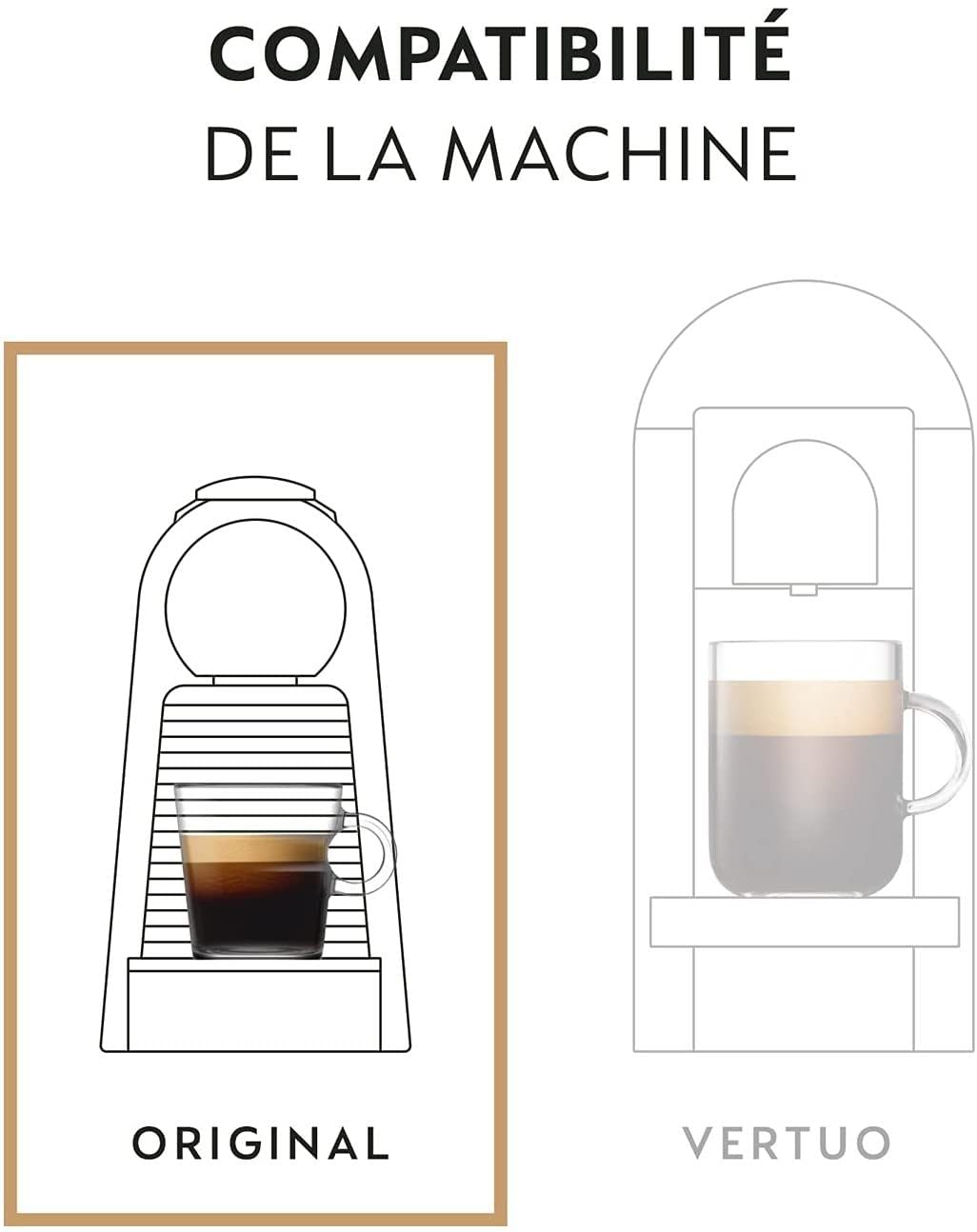 Nespresso Oryginalny zestaw inspirowany włoską kapsułką, 50 kapsułek do kawy – 10 x Venezia, 10 x Ristretto, 10 x Arpeggio, 10 x Rzym, 10 x Livanto
