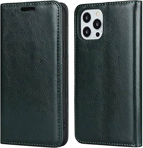 Housse en cuir véritable pour iPhone 13 Pro protection luxe