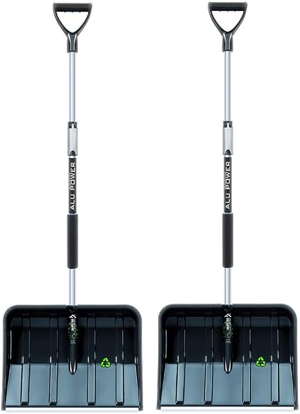PAFEN Teleskopisk Snöskyffel med ergonomiskt handtag