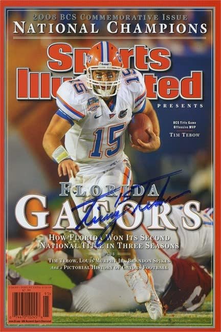 Tim Tebow - Championship Commemorative 2008 SI Promo Print - 16" x 20" Poster Print