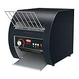 Hatco TQ3-10 Toast Qwik Black One or Two Side Conveyor Toaster with 2