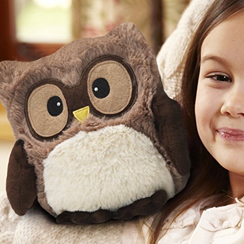 Intelex Warmies Microwavable French Lavender Scented Plush Hooty Flirt-Tawny Owl