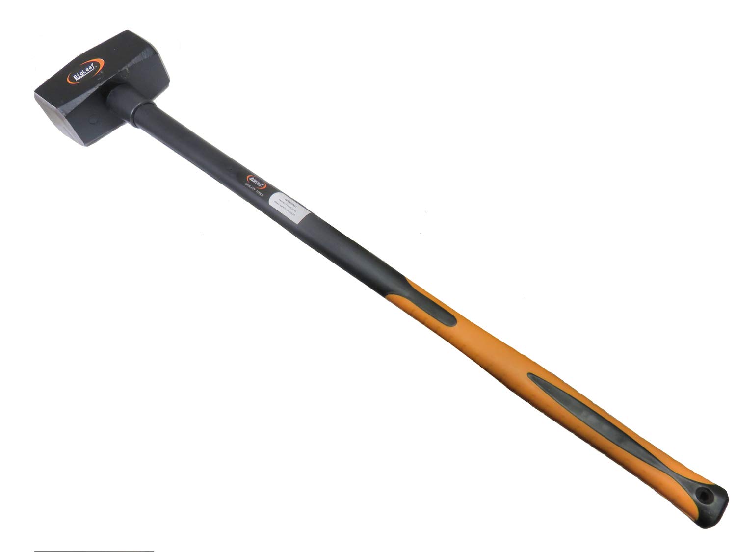 Extra Grosser Abbruch-Hämmer 8000 g Hammer 8 Kg XL Vorschlaghammer 96 cm Lang Fiberglas Stiel mit Glasfaser-Kern DIN 1042 Antivibrationsgriff aus Elastomer Anti-Vibrationsgriff Glasfaserstiel