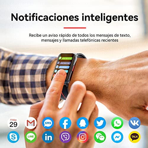 Smartwatch-Hombre-Mujer-157-Reloj-Inteligente-con-Monitor-de-Frecuencia-CardiacaOxigeno-en-SangreMonitor-de-SuenoPresion-ArterialImpermeable-IP68-Pulsera-de-Actividad-para-Android-e-iOS