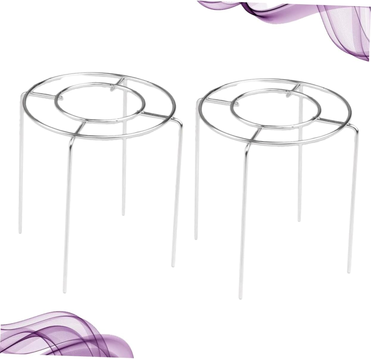 Round Rack Cake Cooling Rack Cake Stand Holder Stainless Steel Baking Tool for Upside down Cooling Cake