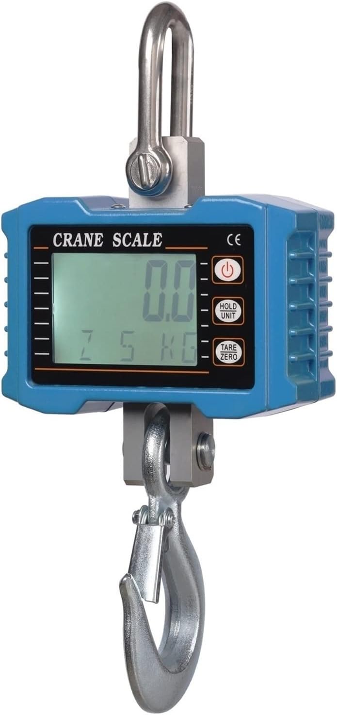 Industrial Platform scaleIndustrial Crane Scale 1000kg 1TDigital Crane scaleHeavy Duty Industrial LCD Digital Display Hook Crane Scale