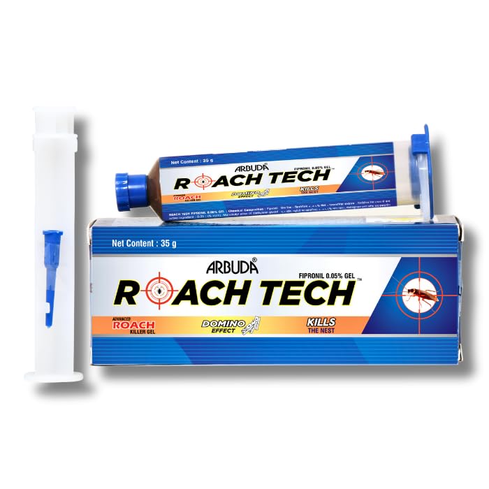 Roach Tech Gel For Cockroach Control| Fast Acting Solution | Ready to Use | Colony Destroyer (35 gm Pack of 1)-image-35