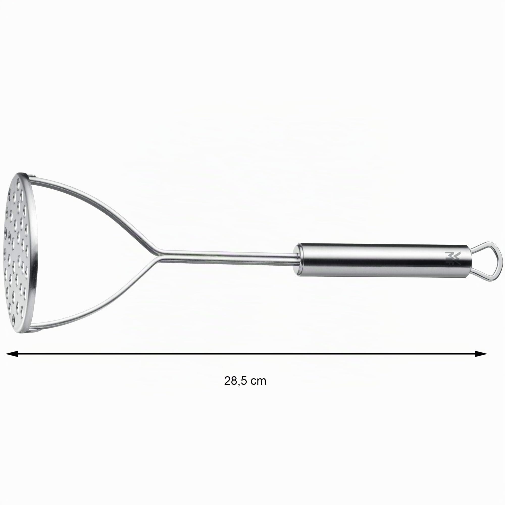 WMF Passiermühle Ø 19cm Cromargan Edelstahl rostfrei rostfrei zerlegbar 3 verschiedene Einsätze Geschenkverpackung & Kartoffelstampfer 28,5 cm Profi Plus Cromargan Edelstahl rostfrei teilmattiert