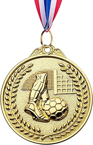 LZHZH 12 Pack Soccer Medals for Kids, metals Gold Award Medals Suitable for sports competitions...
