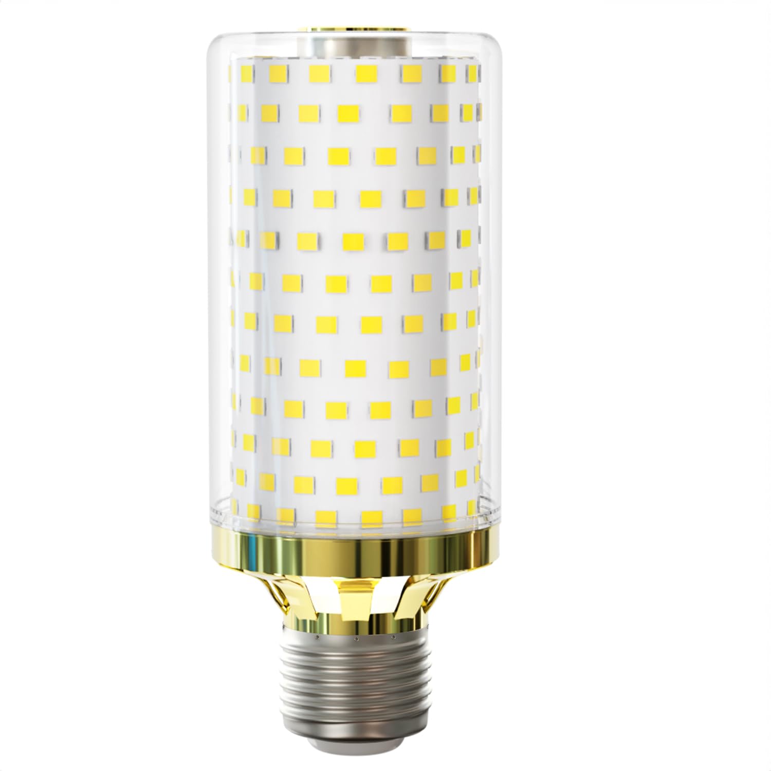 MDee Corn LED E27 Bulb, 15W Edison Screw Bulbs, 150W Incandescent Replacement, 2800 Lumen, Cool White 6000K, AC 230V, Non-Dimmable, Energy Saving E27 Screw Bulb for Home Lighting, 1-Pack