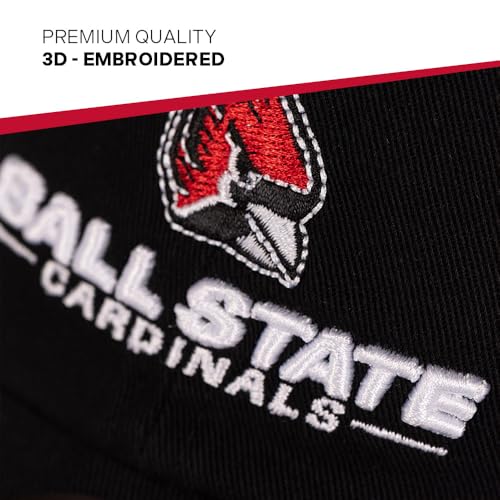 Gorra bordada ajustable para adulto BSU Cardinals miniatura 3