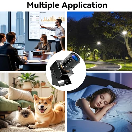 Image of HD High Speed USB Camera,4X Manual Zoom Lens,480P@120fps 720P@60fps 1080P@30fps High Frame Rate UVC Webcam, Laser Engraving,3D Printer, Security, Plug & Play, Windows Linux Android Mac OS