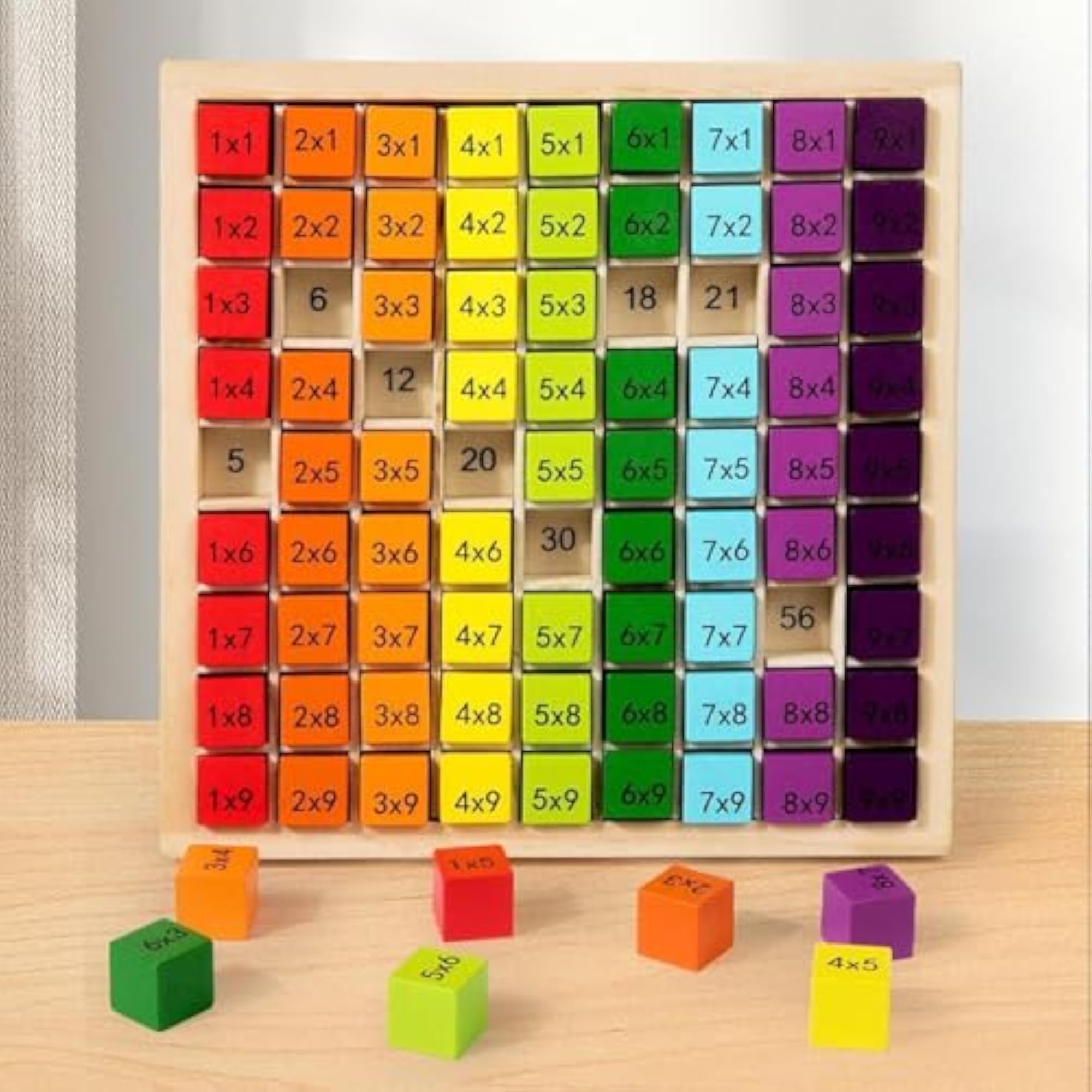 Montessori Multiplication Board Game for Children