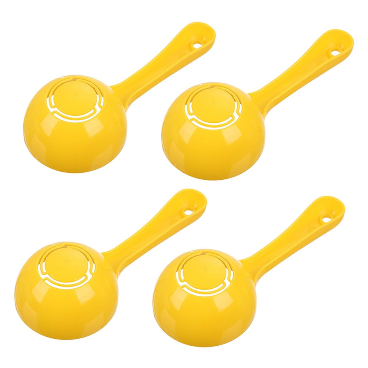 LALADEFIEE Pcs Non-stick Rice Spoon Set Hollow Plastic Sushi Serving Spoons Ergonomic Handle for Comfortable to Hold Kitchen Gadget for Home Hotel