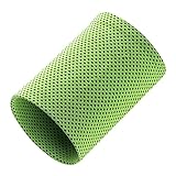 Muñequera para correr para el sudor, moldeadora de brazos, absorbe la humedad, transpiración, elementos iónicos para yoga, correr, tenis, baloncesto, fitness Hailerio