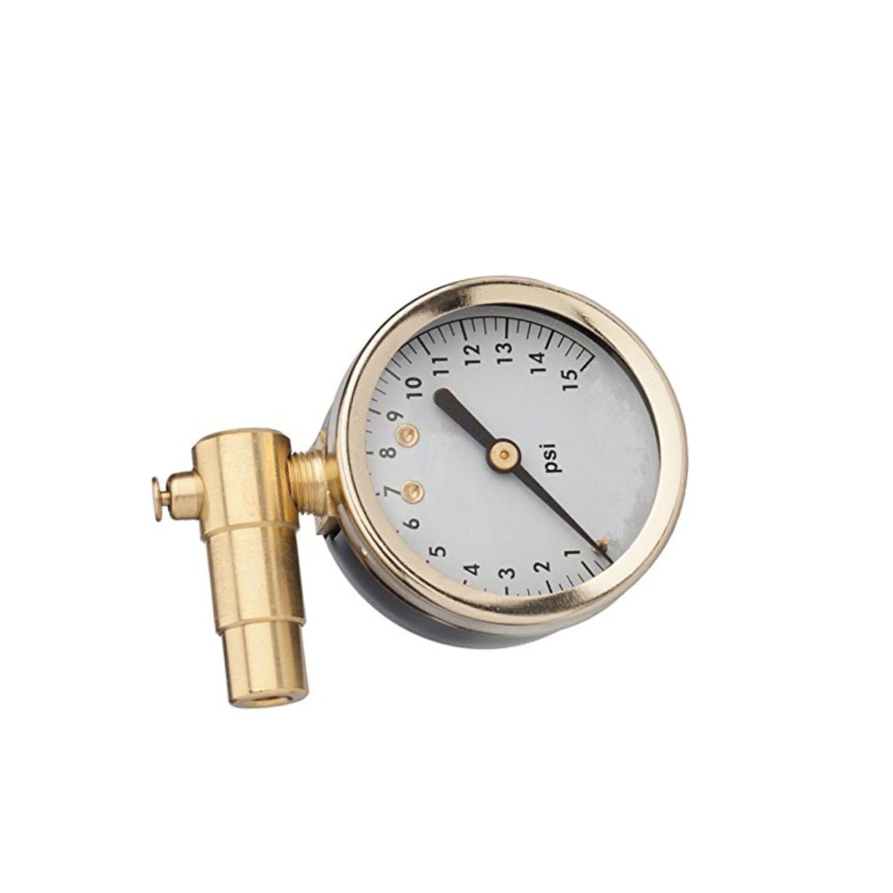 ULTECHNOVO 3pièces Manomètre Mécanique Pour Pneu Psi Jauge De Pression à Dial Pour Vélo Conception Compacte Et Robuste Mesure Précise Pour Optimiser La Performance Des Pneus