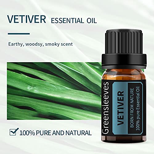 Aceite Esencial de Vetiver, 10ml, GREENSLEEVES miniatura 2