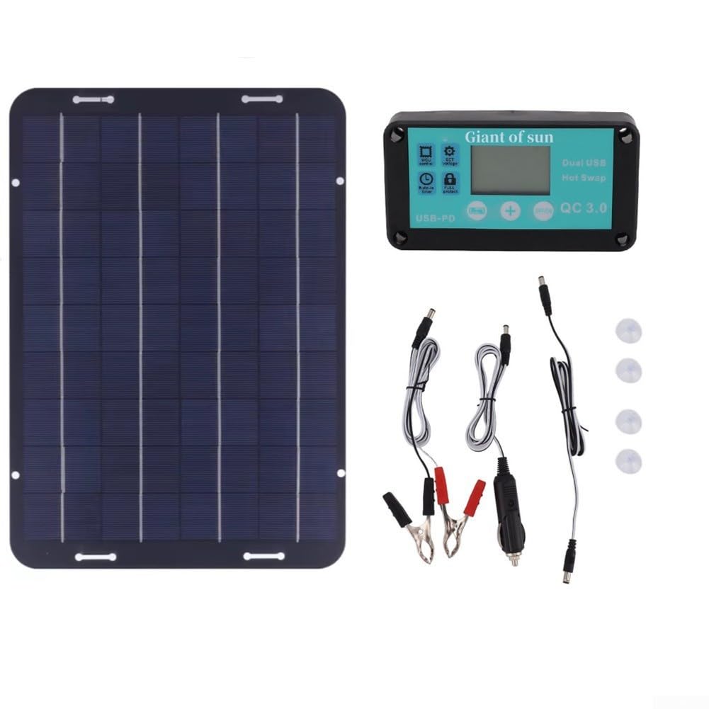 Panneau solaire 40W Zoegneer pour autonomie électrique en camping et randonnée nature