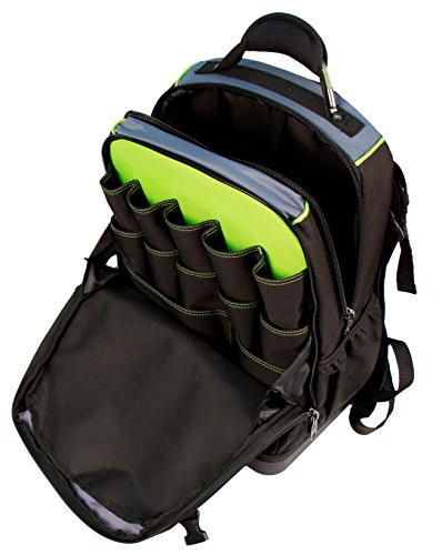 Sac à dos technique Greenlee 0158–27 avec compartiments renforcés