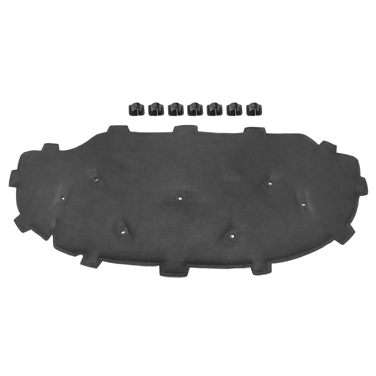 Motorhaubendämmung Dämmmatte Isolierung Dämpfungsmatte Dämmung mit Clips Kompatibel mit Audi A3 8P 2008-2013 1.4-2.5 TFSI TDI 8P0863825L