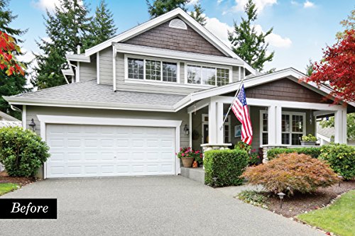 Wood Look Paint Kit for Garage Doors (Black Walnut)