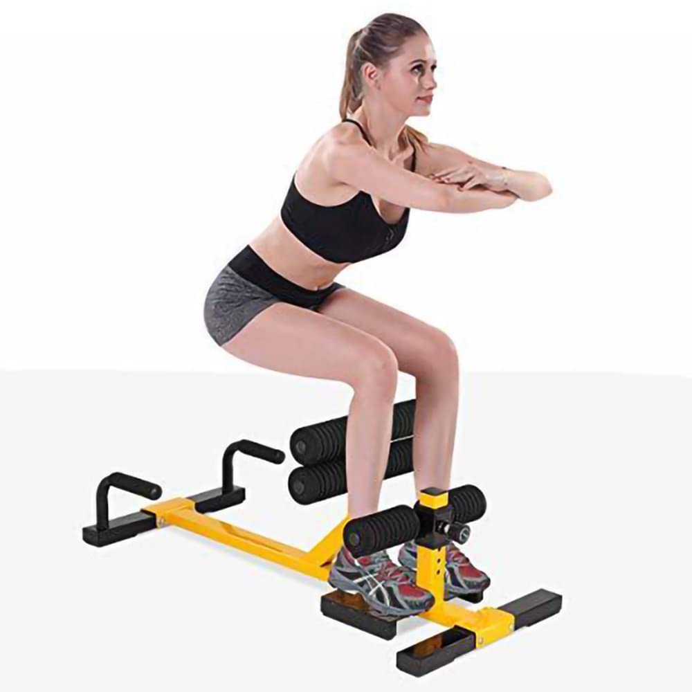 Amazon.co.jp: シシースクワットマシン、ストラップサークルと調整可能