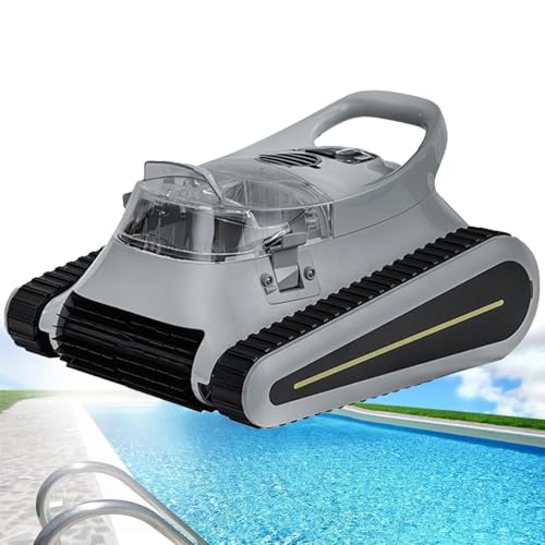 Aspiradora inalámbrica con control inteligente, cobertura de 120㎡, 3 modos de limpieza, capacidad de 2.6 L, ideal para limpieza de piscinas y paredes