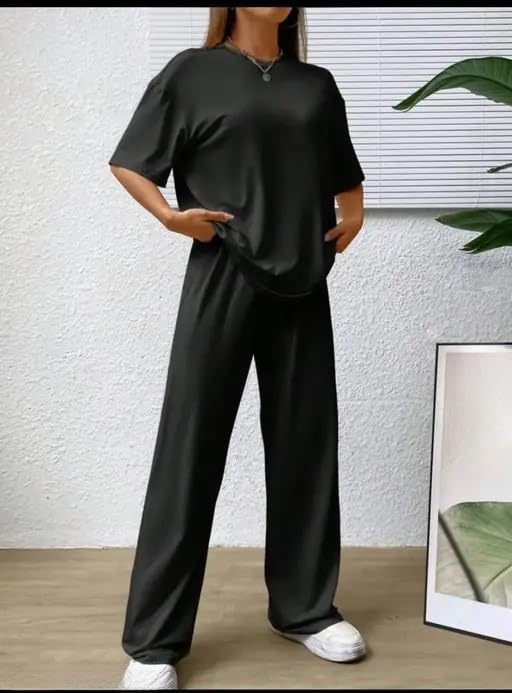 Image of My Swag Women's 2-Piece Loungewear Set, T-Shirt with Pants