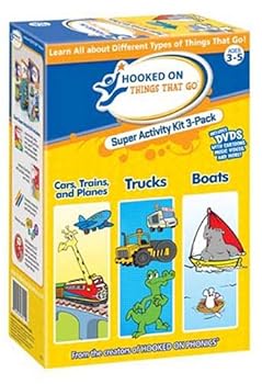 Paperback Hooked on Things That Go: Ages 3 - 5 Book