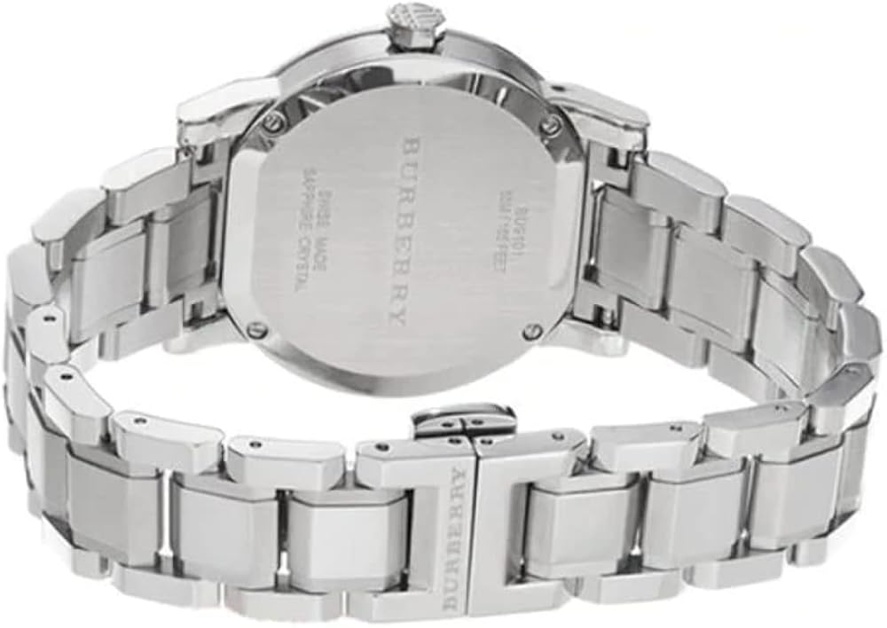 BURBERRY Bu9201 BU9201 - Orologio da polso da donna, cinturino in acciaio inox BURBERRY Bu9201 BU9201 - Orologio da polso da donna, cinturino in acciaio inox