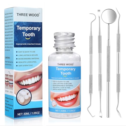 DIY Thermal Beads Temporary Kit for Tooth Filling, Temporary Gap Cover, Costume & Modeling Use
