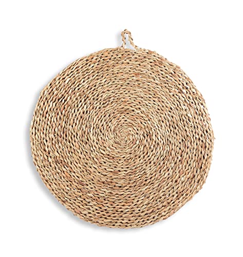HERSIG - Salvamantel Individual con Asa | Mantel Individual Redondo - 40 cm