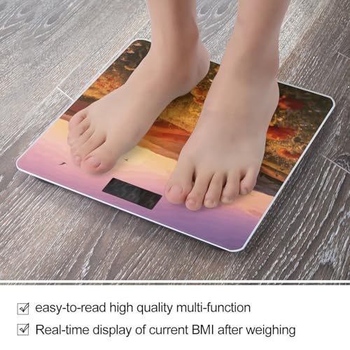 Báscula digital para baño con pantalla LCD de 400 lb/180kg miniatura 5