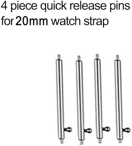 Miniatura 2 de DEALELE Watch Strap Accessories Compatible with Samsung Galaxy Watch 65  5 Pro  44 Classic  3 41mm  Active 2  Huawei GT3  GT2 42mm, 20mm Wide Quick