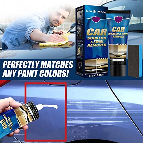 Car Scratches Remover Kit, Multipurpose Car Scratches Repair, Polishing and Rubbing Compounds, Auto