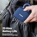 TOZO PE1 Portable Bluetooth Speakers with Adjustable Carabiner, Mini Bluetooth Wireless Shower Speaker with IPX8 Waterproof, 32H Playtime Punchy Bass Audio Speaker for Home, Outdoor and Travel, Blue